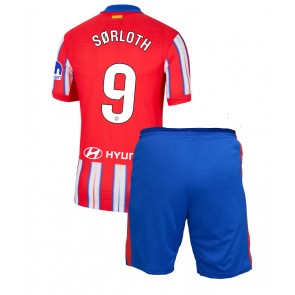 Atletico Madrid Alexander Sorloth #9 Domaci Dres za Dječji 2024-25 Kratak Rukavima (+ kratke hlače)